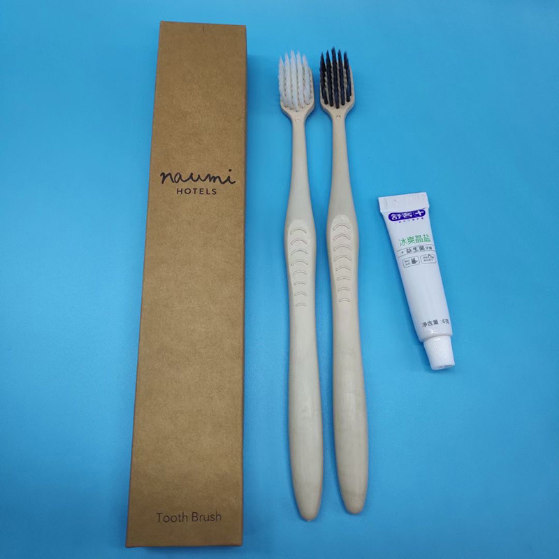 Toothpaste and toothbrush