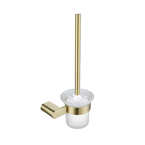 Bathroom Pendant: 304 Stainless Steel (Zirconium Gold) Toilet Brush
