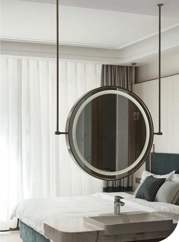 Stainless Suspension Mirror