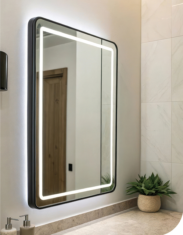 Stainless Edging Mirror