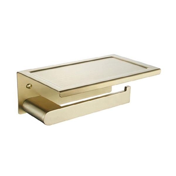 Bathroom Pendant: 304 Stainless Steel (Zirconium Gold) Tissue Holder